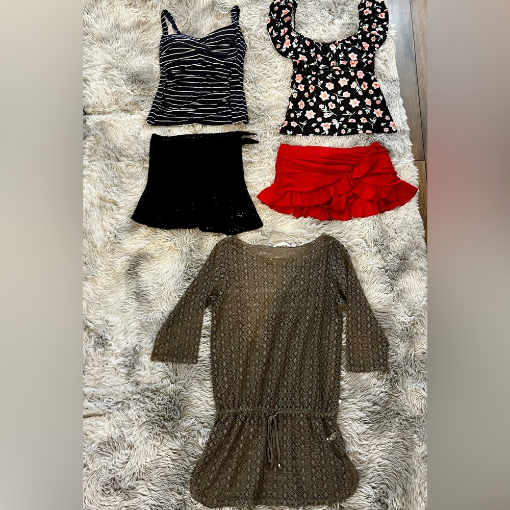 5 Piece Swimsuit and Cover-Up Bundle!